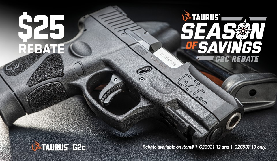 taurus-season-of-savings-25-rebate-on-g2c-pistol-now-through-december